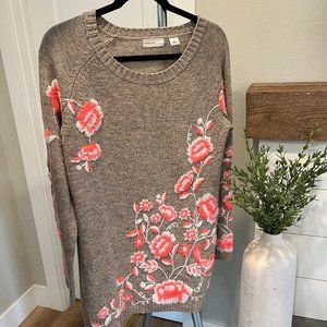 Anthropologie Sleeping on Snow Sweater